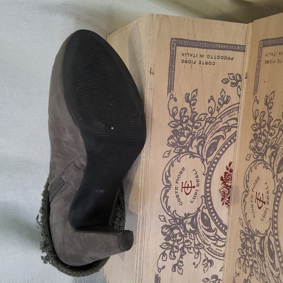 Guess faux leg warmers shoe booties sweater cuff boots 6.5 - Picture 5 of 5